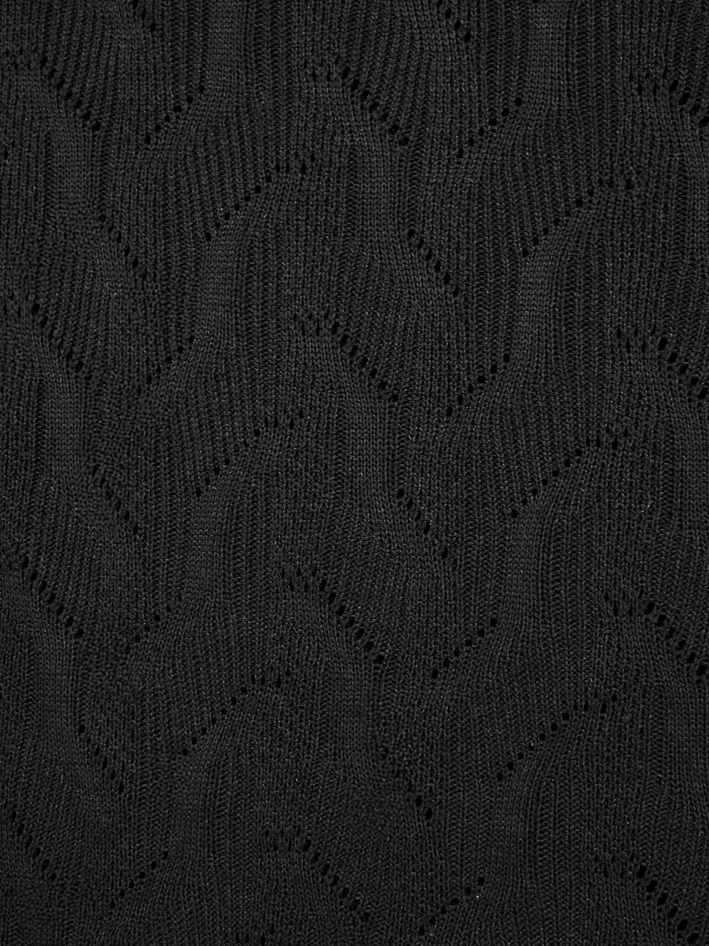 Diamond Pattern Knit Tee