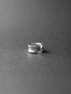 Funnel Ear Cuff silver – Detail | minimalist jewelry / refined detail | UNPROVEN