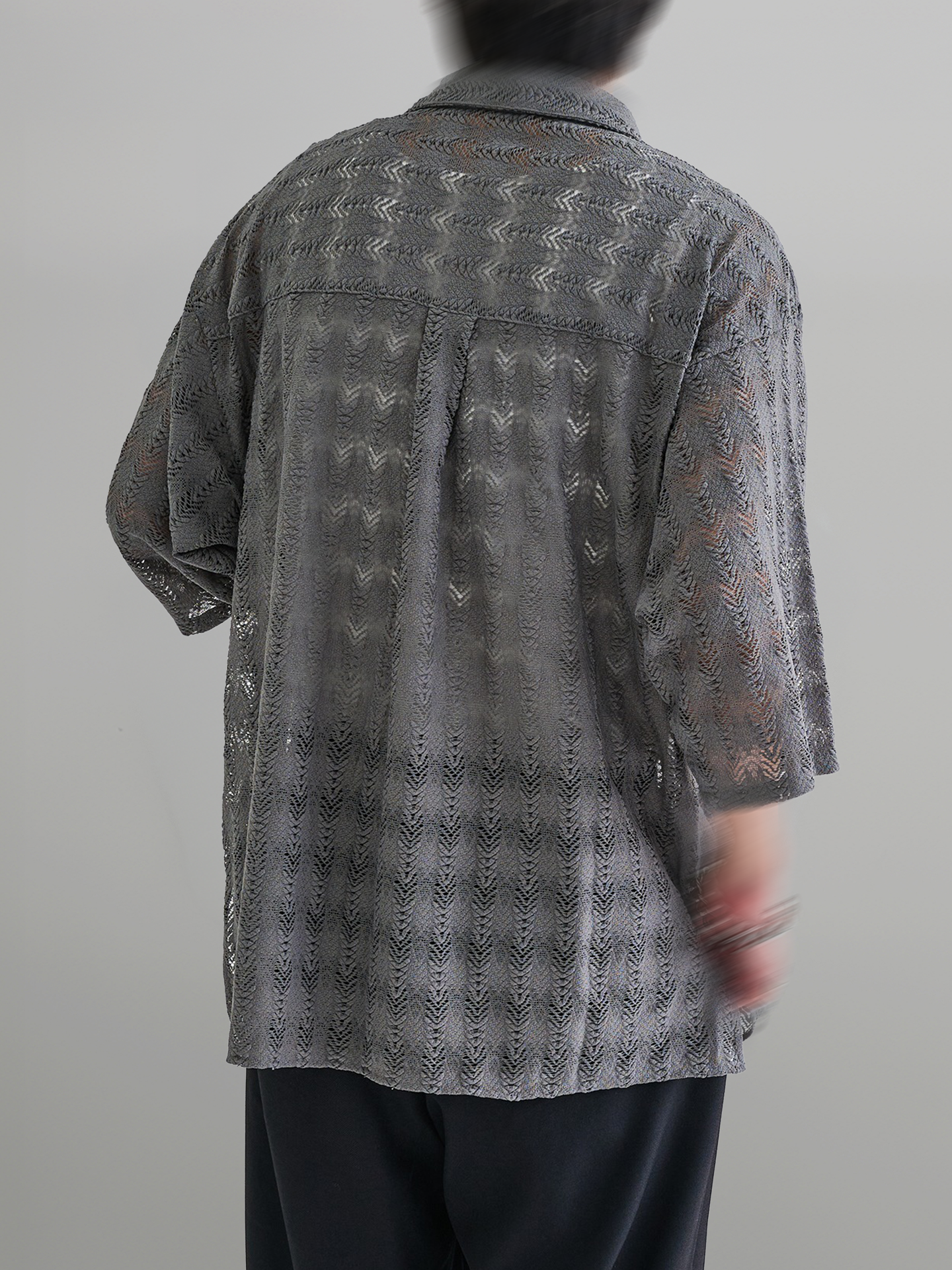 Sheer-Lace Shirt