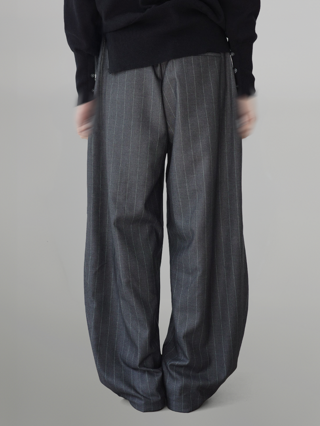 3D Striped Pants