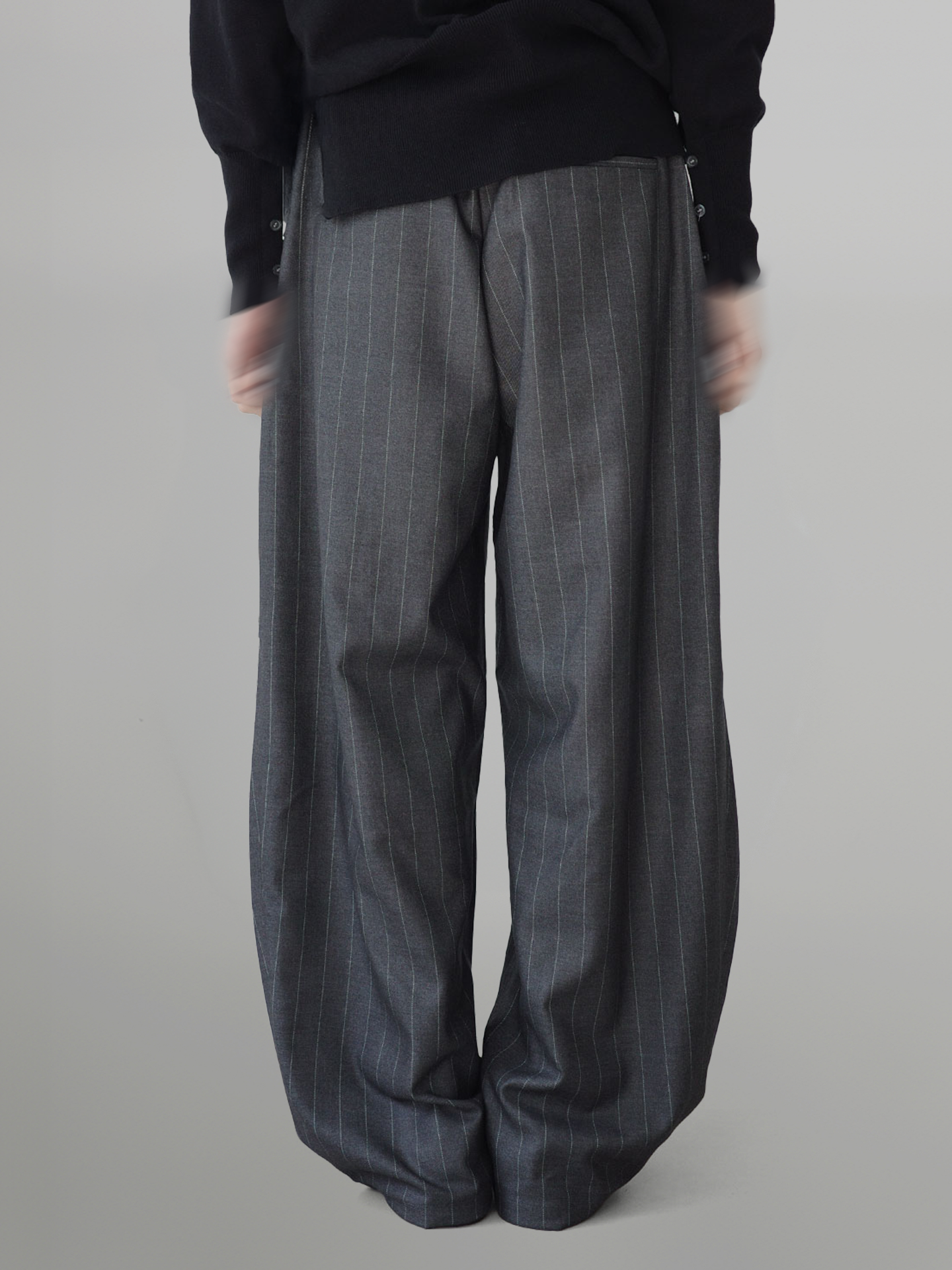 3D Striped Pants