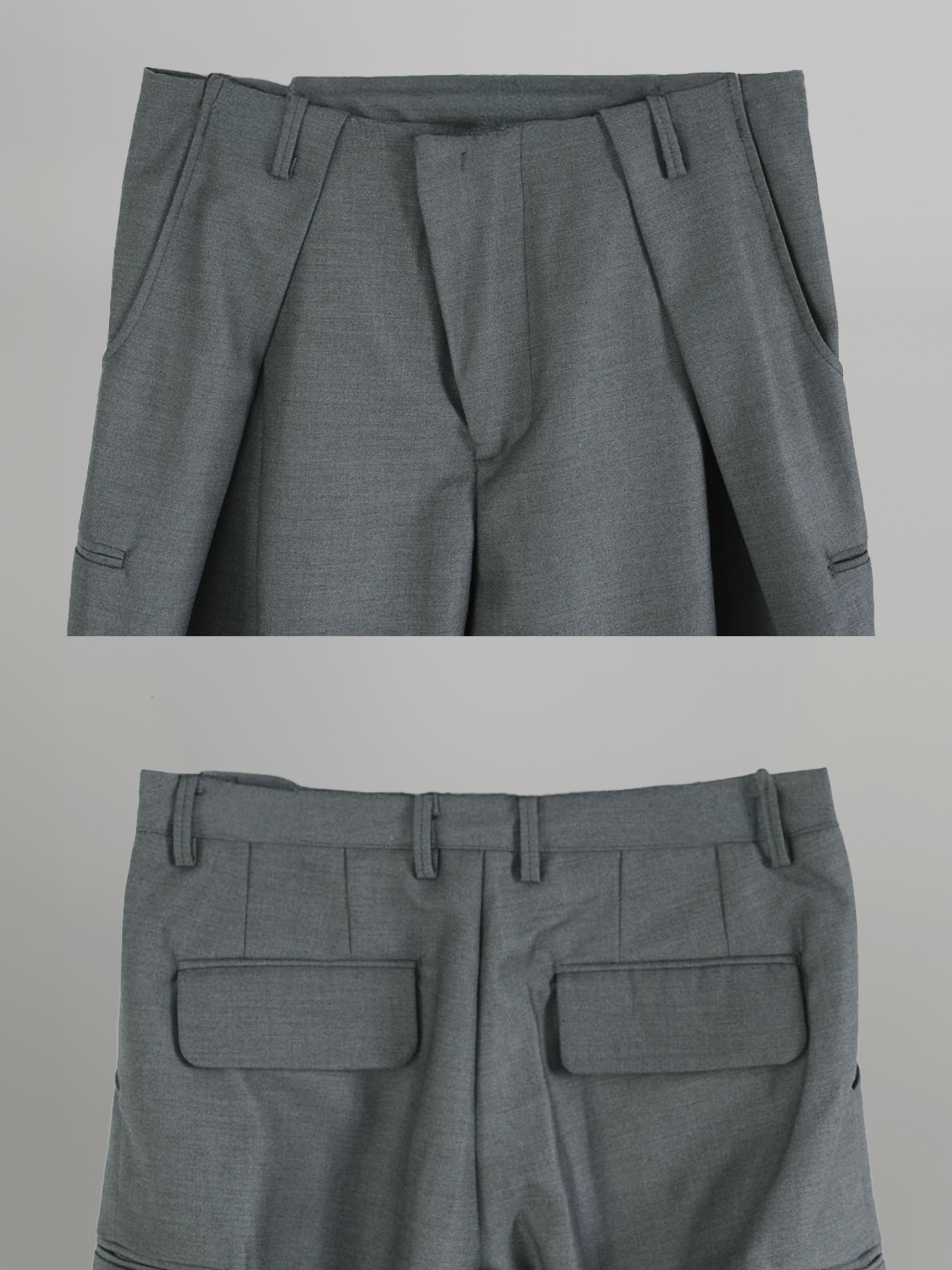 Inner-Tuck Wide Pants