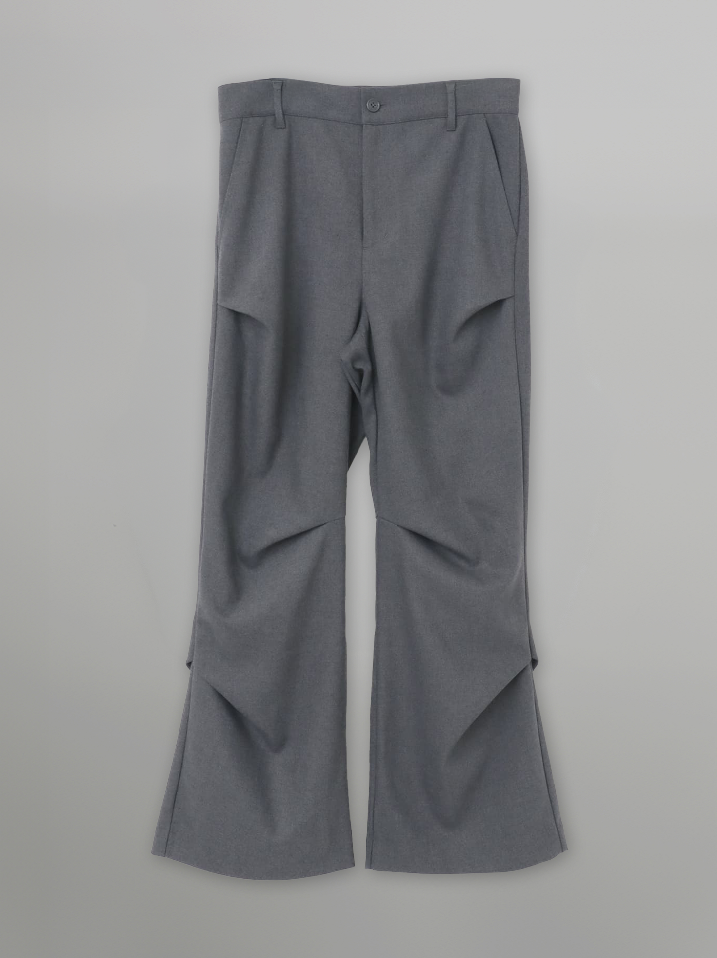 Wool-Like 3D Tailored Pants