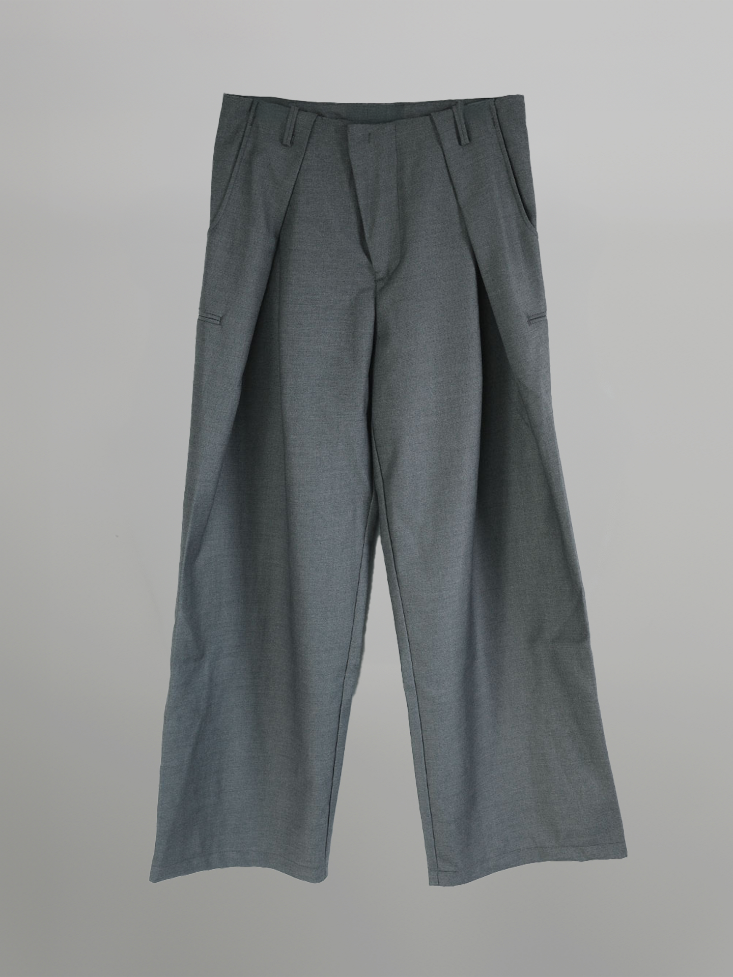 Inner-Tuck Wide Pants