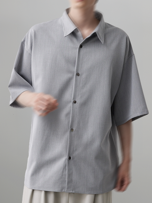 Loose-Fit Half Sleeve Shirt