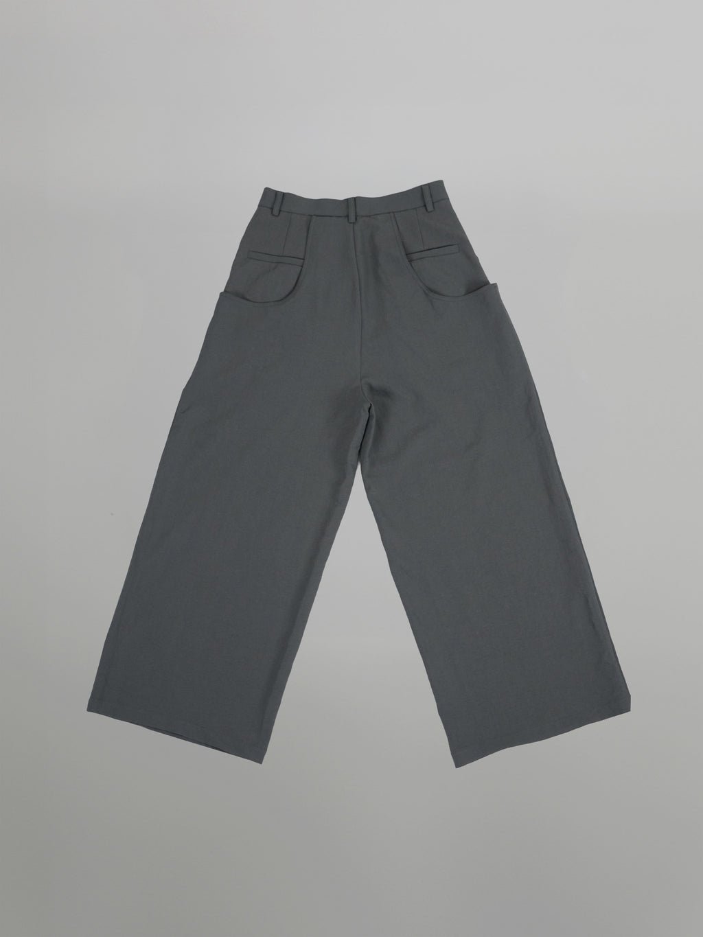 U-Shape Pocket Tailored Wide Pants | UNPROVEN.