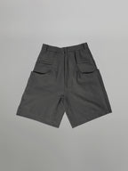 Pocket Wide Shorts | UNPROVEN. Gray-1 front - cleanfit minimal - UNPROVEN
