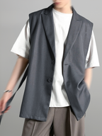 Vest Gray-1 front - cleanfit minimal - UNPROVEN