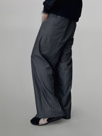 Wide Pants Gray-1 front - cleanfit minimal - UNPROVEN
