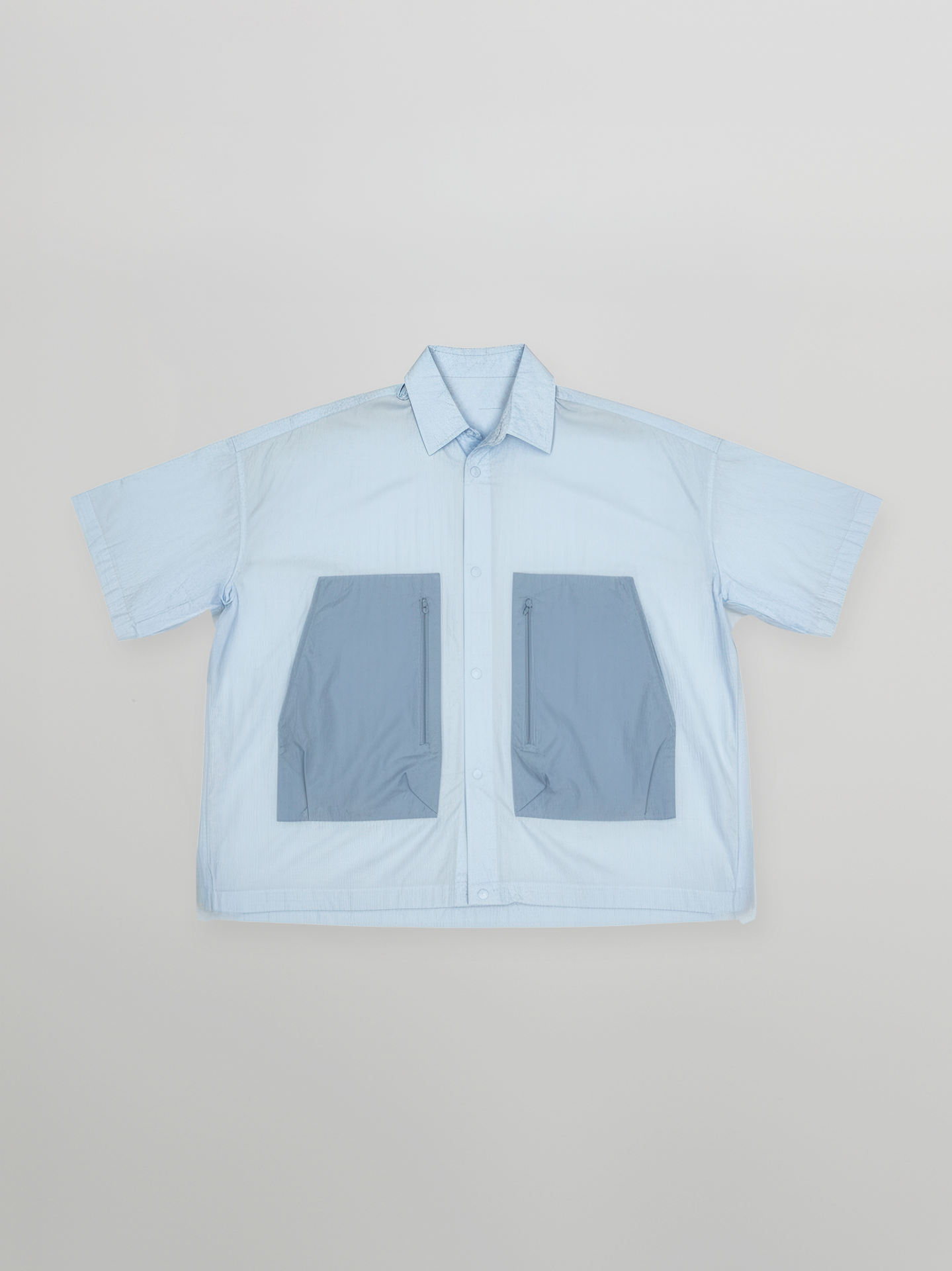 Zip Pocket Nylon Shirt