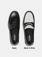 HAWKINS Oliver Loafer Black front - cleanfit minimal - UNPROVEN
