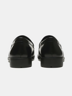 HAWKINS Oliver Loafer Black front - cleanfit minimal - UNPROVEN