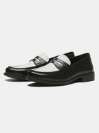 HAWKINS Oliver Loafer Black front - cleanfit minimal - UNPROVEN