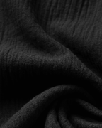 Hazel Pleated Open Collar Shirt