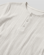 Henley Neck Short Sleeve T-Shirt