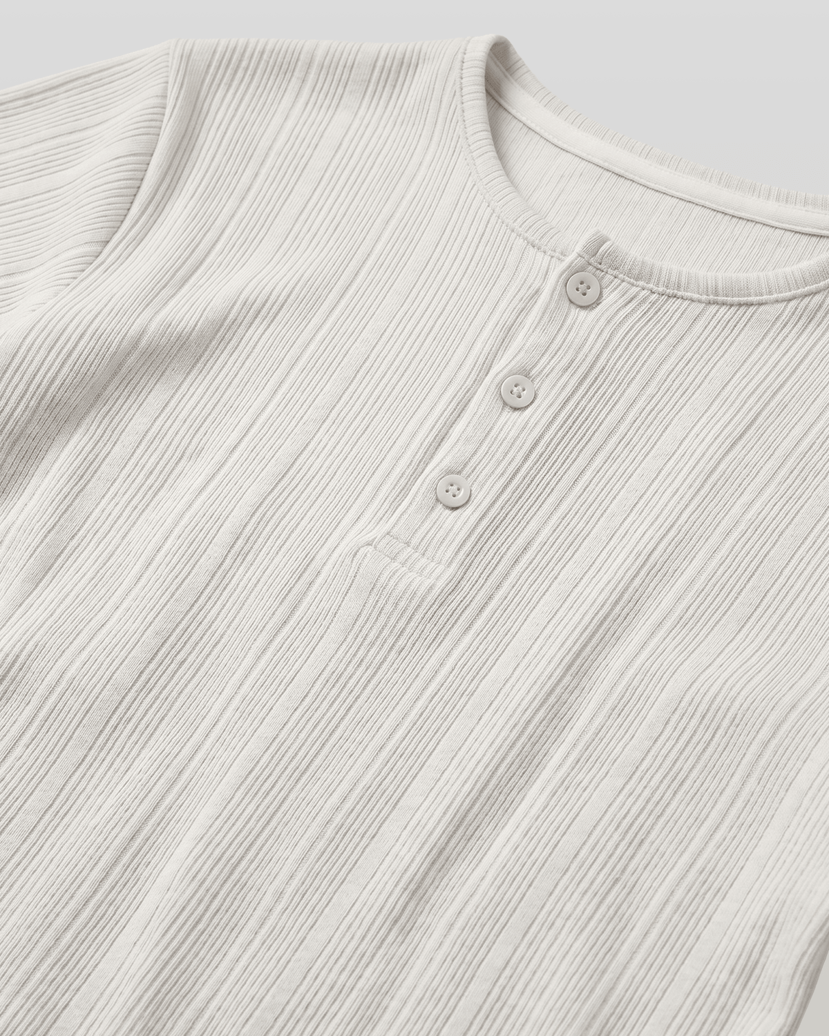 Henley Neck Short Sleeve T-Shirt