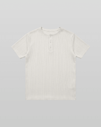Henley Neck Short Sleeve T-Shirt