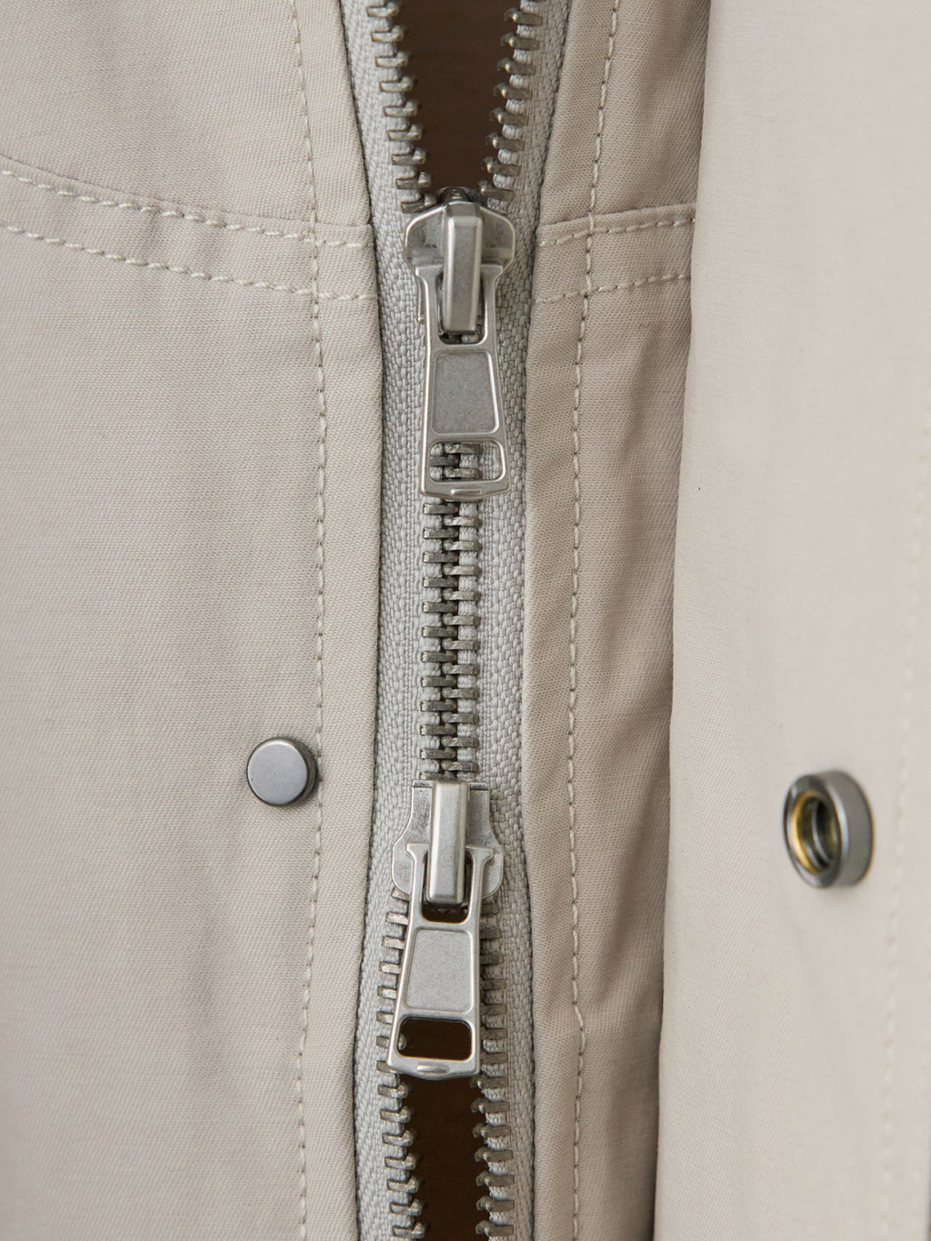 Curved Blouson Jacket
