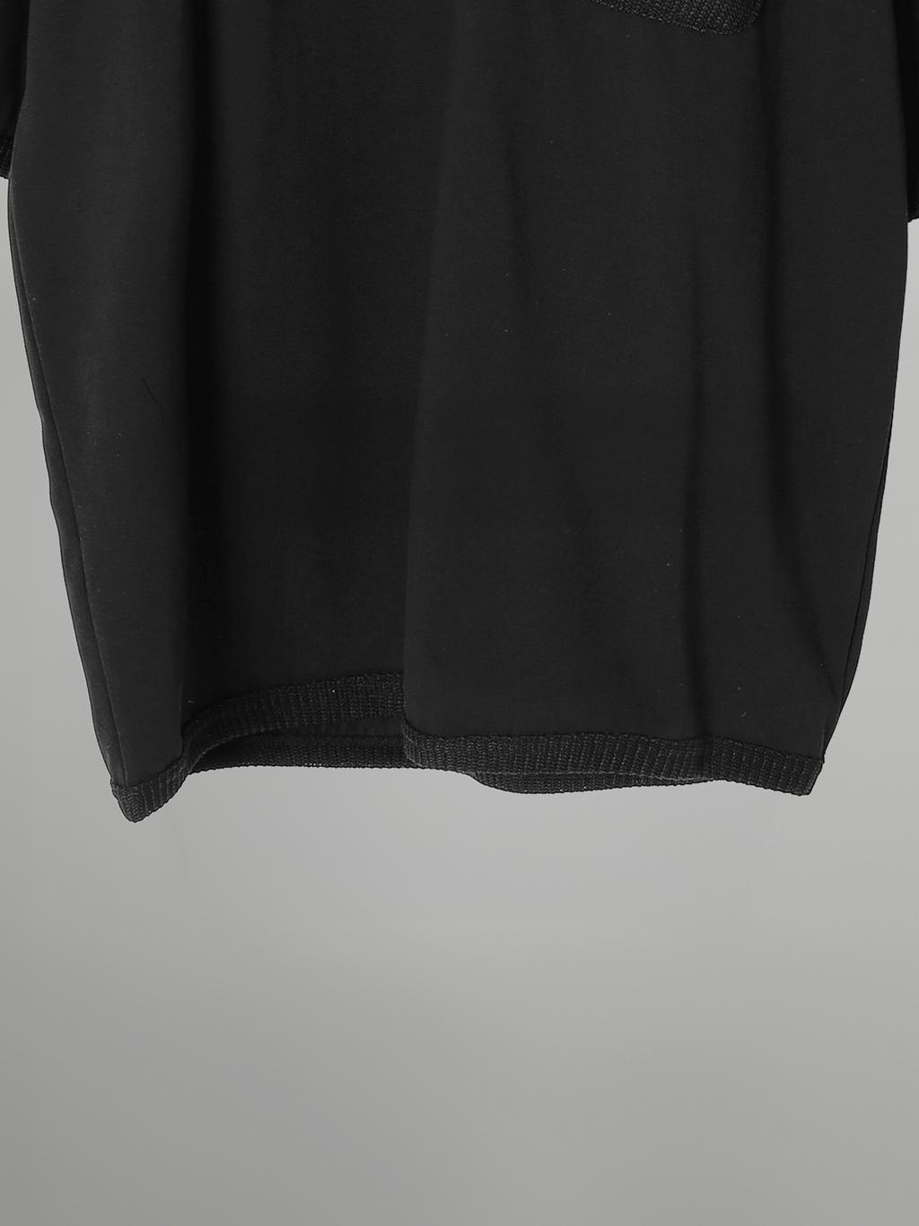 Knitted Pocket T-Shirt