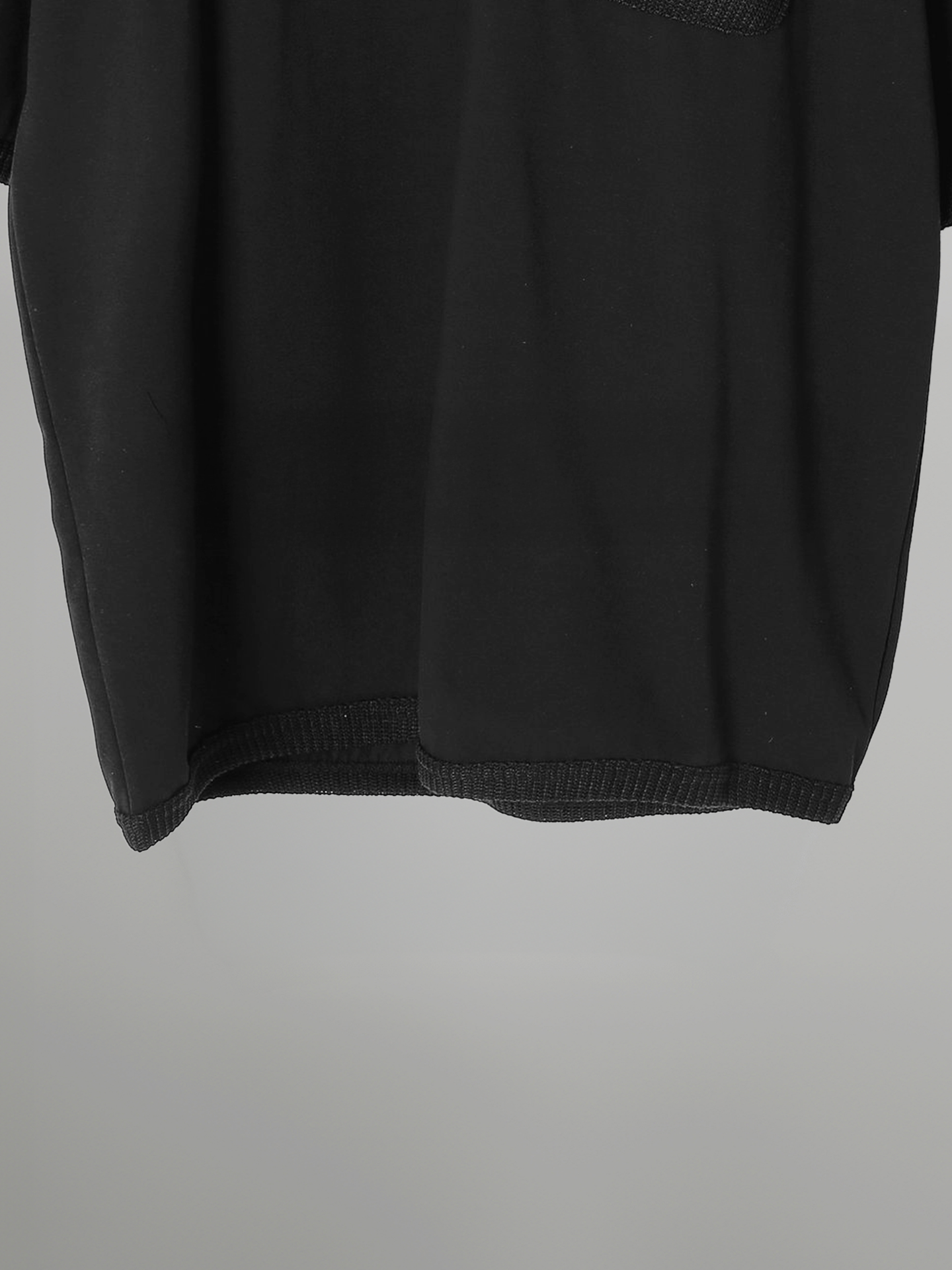 Knitted Pocket T-Shirt