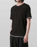 Layered Waffle Short Sleeve T-Shirt