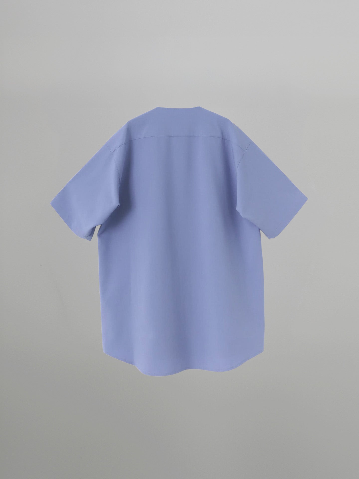 Loose-Fit Collarless Shirt