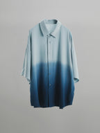 Loose-Fit Gradation Shirt white – Detail | relaxed tailoring / semi-wide fit | UNPROVEN