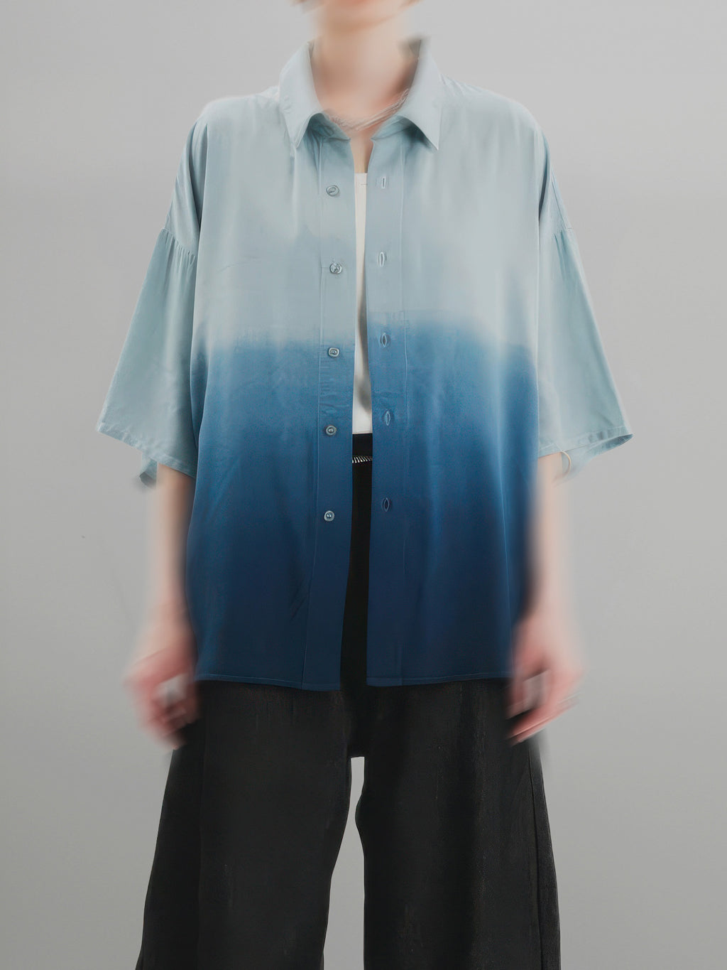 Loose-Fit Gradation Shirt