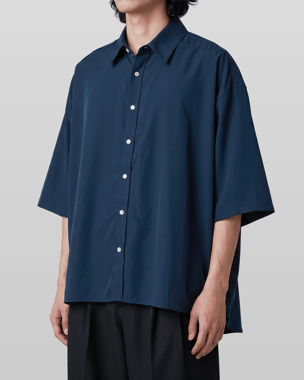 Loose-Fit Half Sleeve Shirt