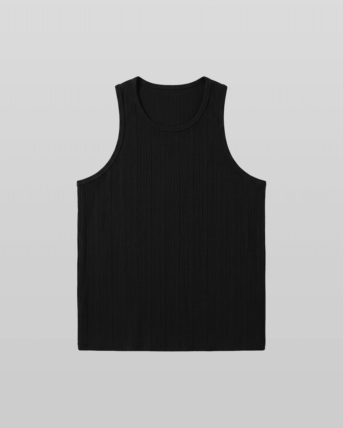 Loose-Fit Ribbed Tank Top