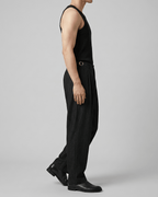 Loose-Fit Ribbed Tank Top