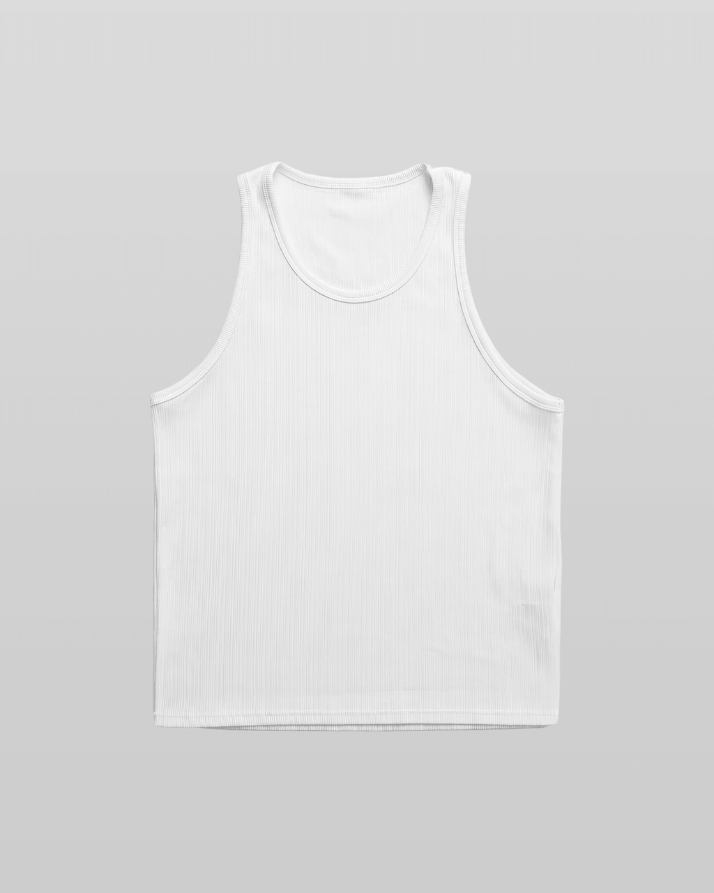 Loose-Fit Ribbed Tank Top