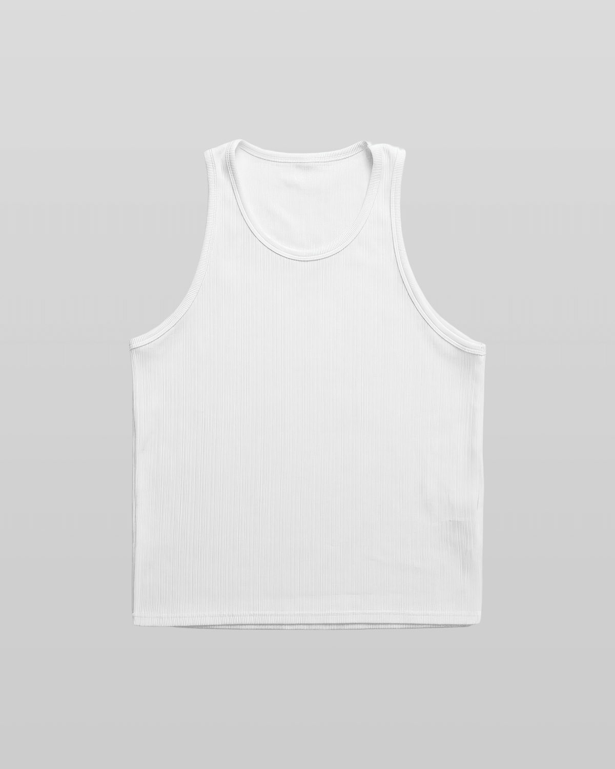 Loose-Fit Ribbed Tank Top
