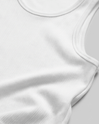 Loose-Fit Ribbed Tank Top