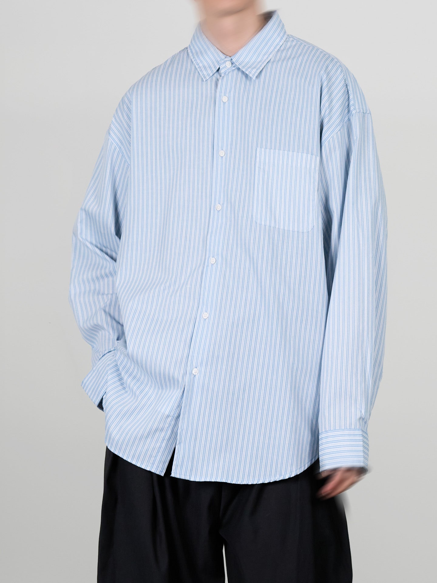 Loose-Fit Striped Shirt