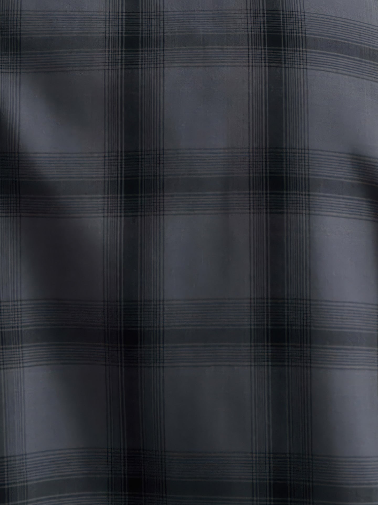 Loose-Fit Checked Shirt