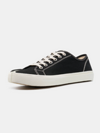 Maison Margiela Tabi Low-Top Sneaker black – Front view | avant-garde / quiet luxury | UNPROVEN