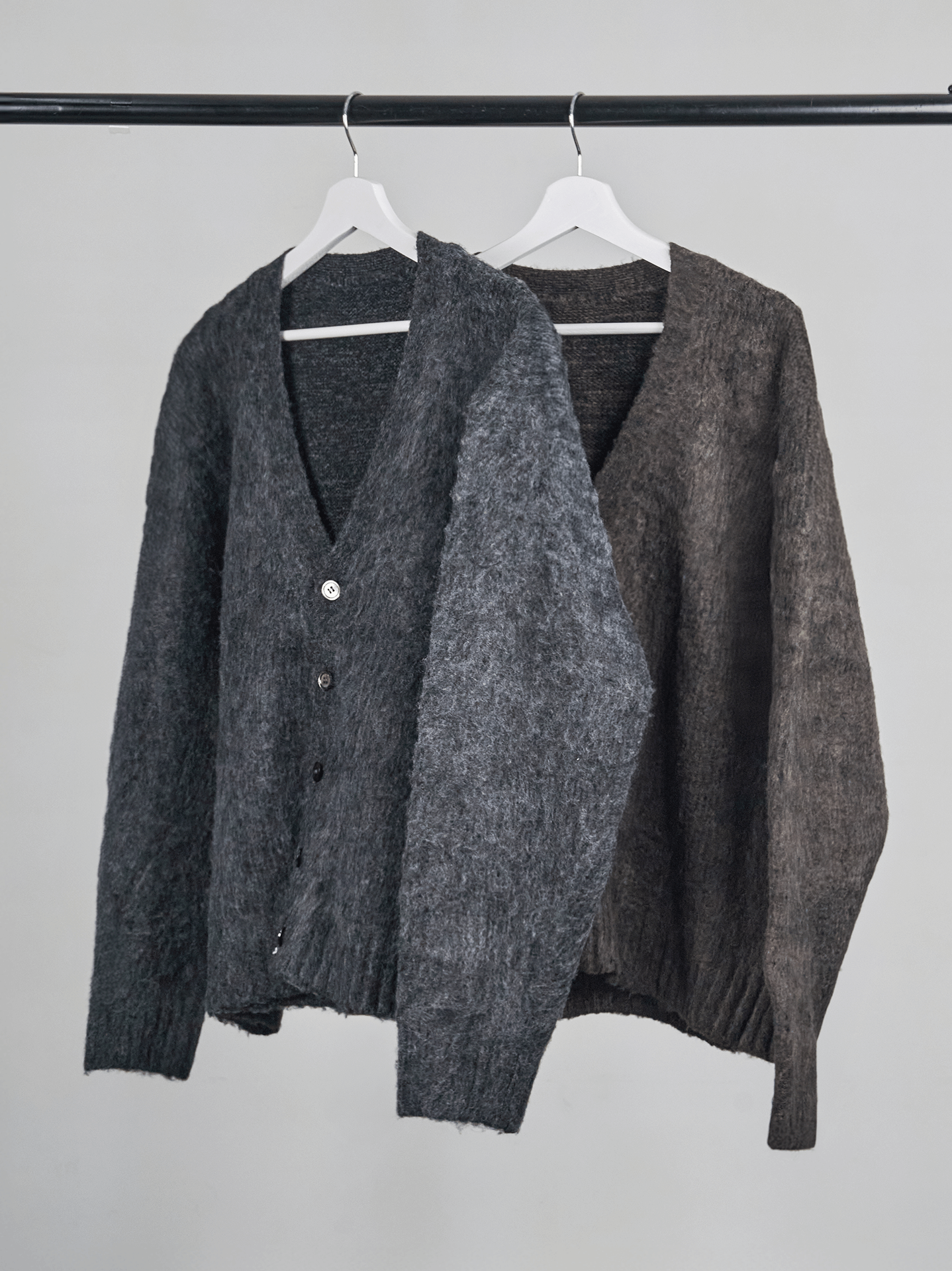 Mohair Knit Cardigan