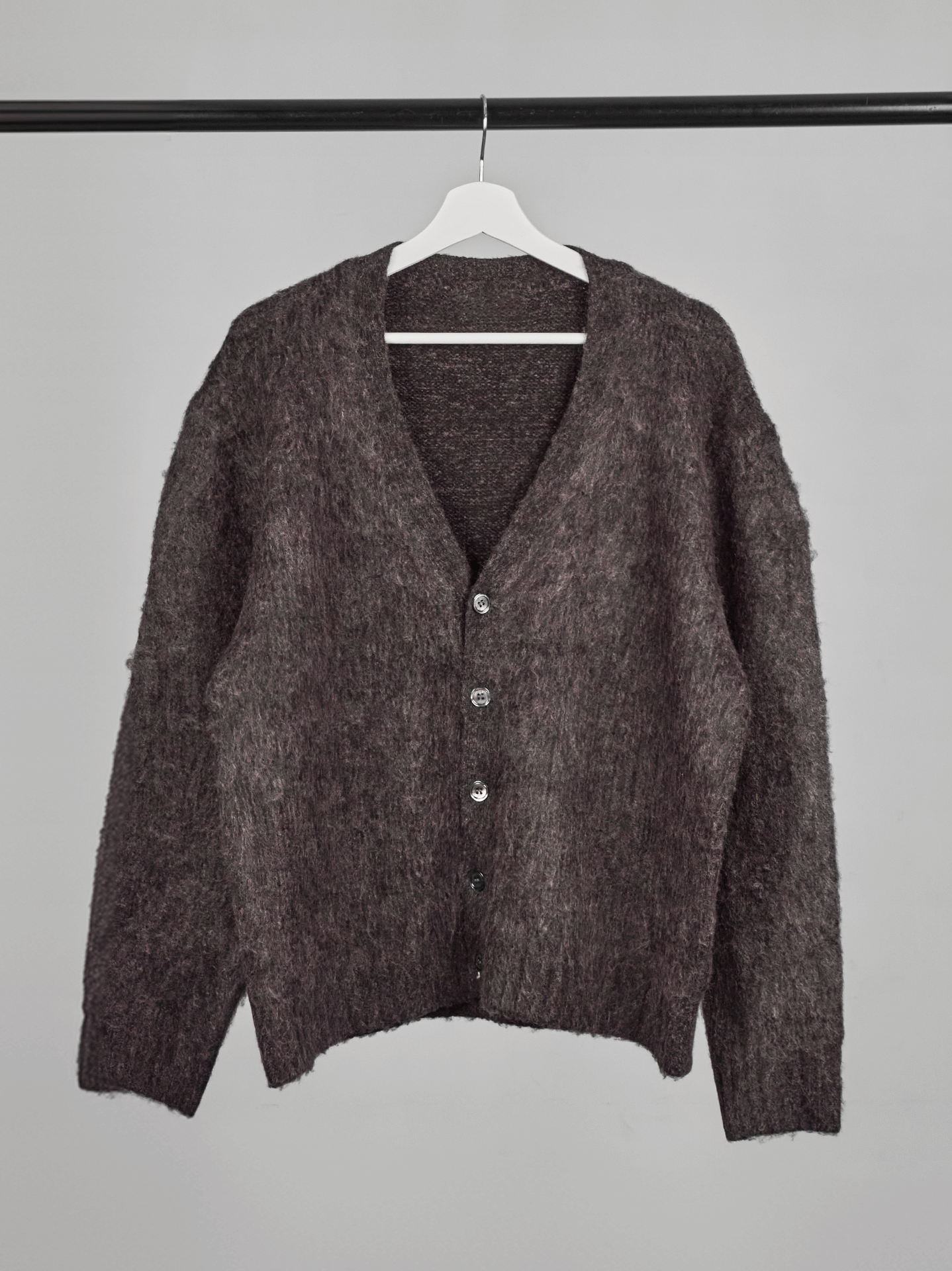 Mohair Knit Cardigan