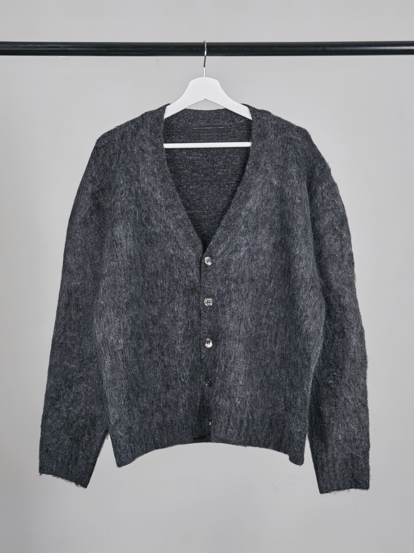 Mohair Knit Cardigan