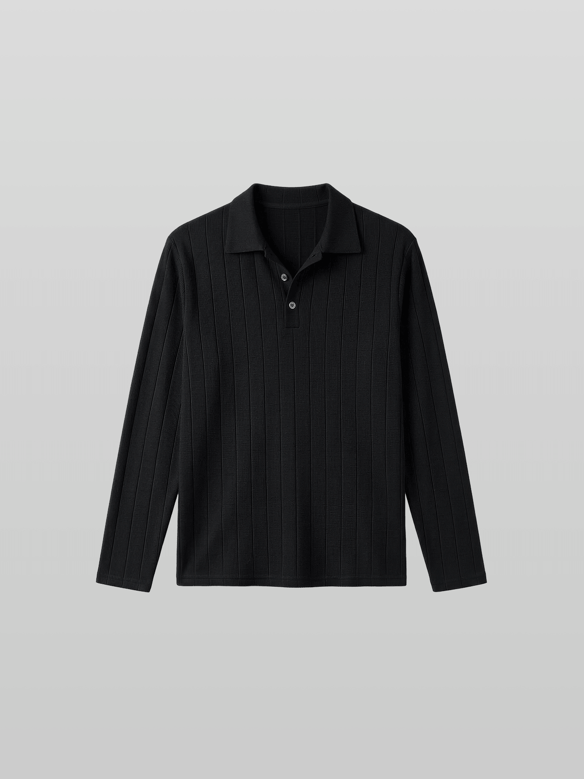 Muscle-Fit Venice Collar Long Sleeve T-Shirt