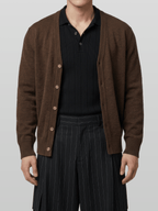 Muscle-Fit Venice Collar Long Sleeve T-Shirt