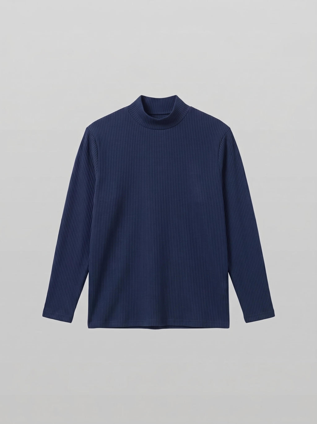 Muscle-Fit Mock Neck T-Shirt