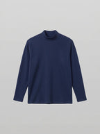 Muscle-Fit Mock Neck T-Shirt