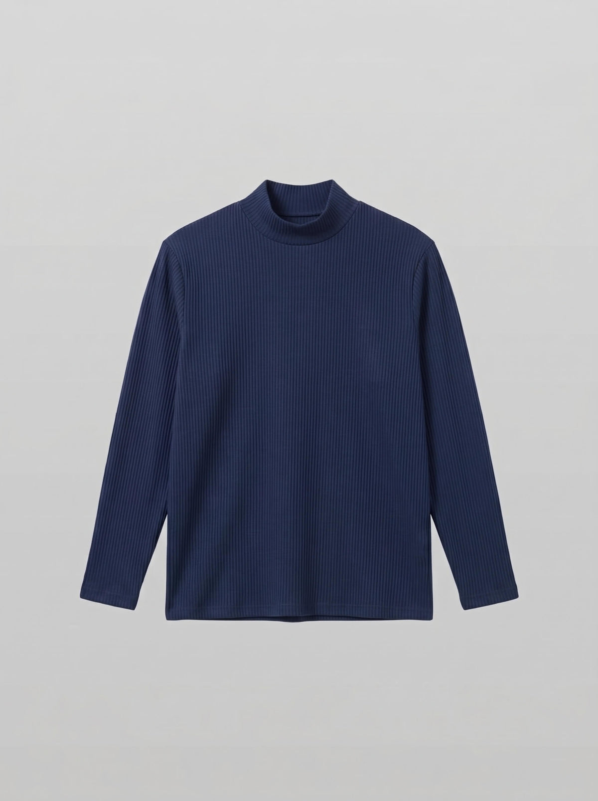 Muscle-Fit Mock Neck T-Shirt