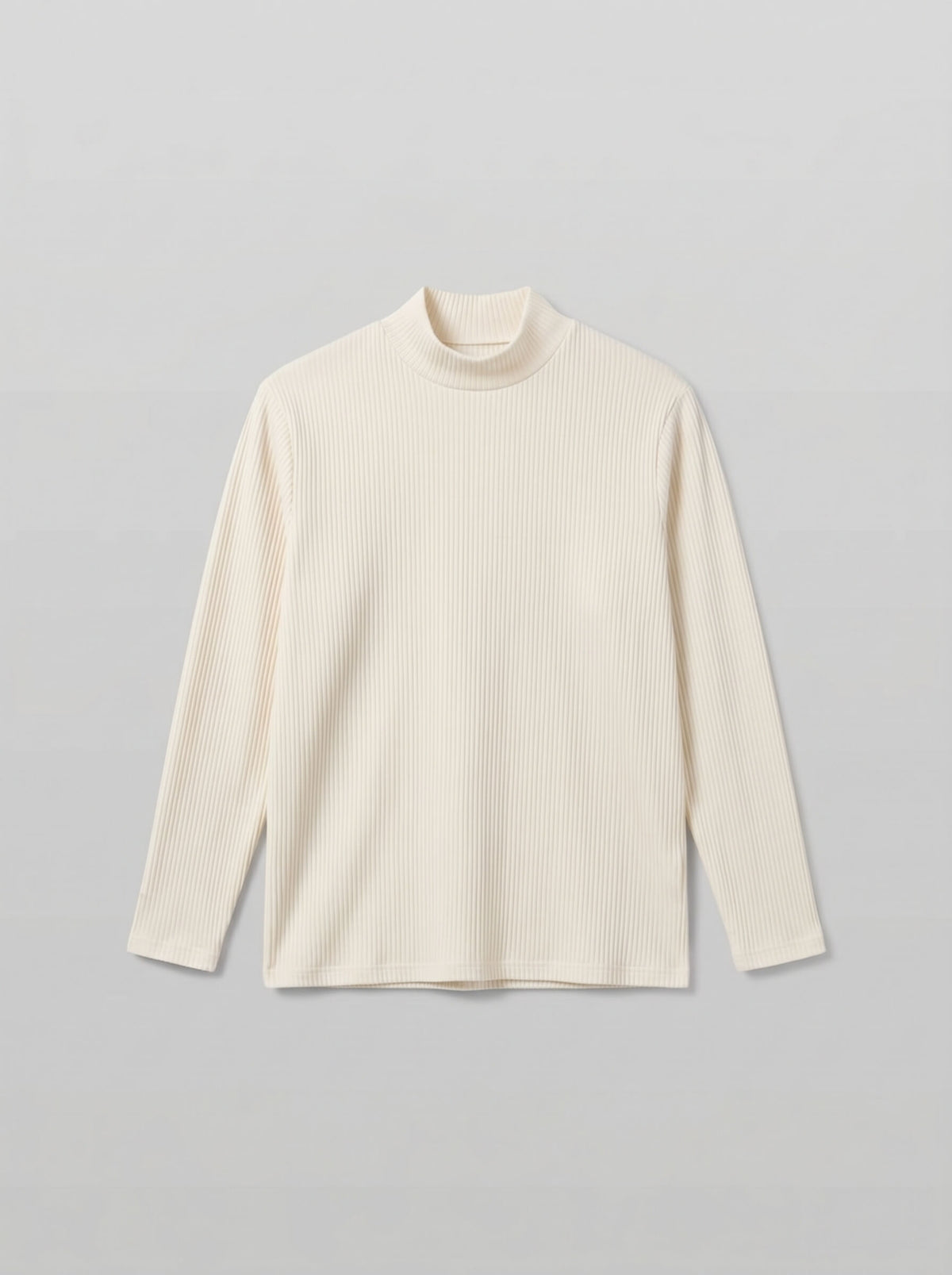 Muscle-Fit Mock Neck T-Shirt
