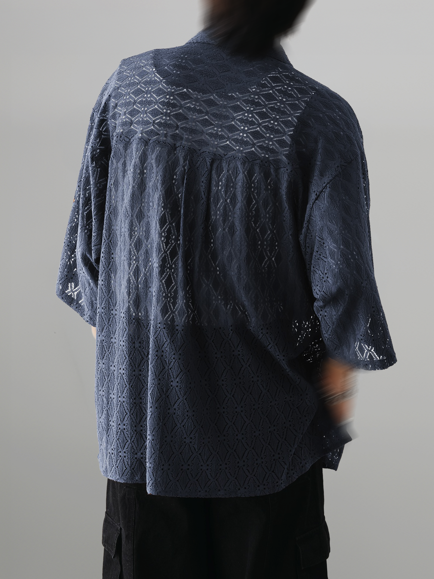 Sheer-Lace Shirt