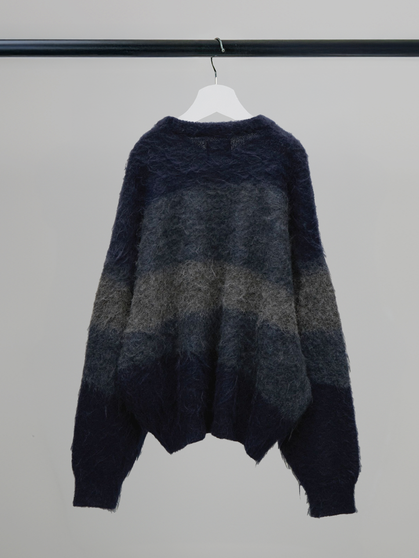 Jacquard Shaggy Knit