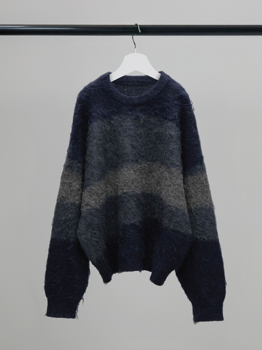 Jacquard Shaggy Knit