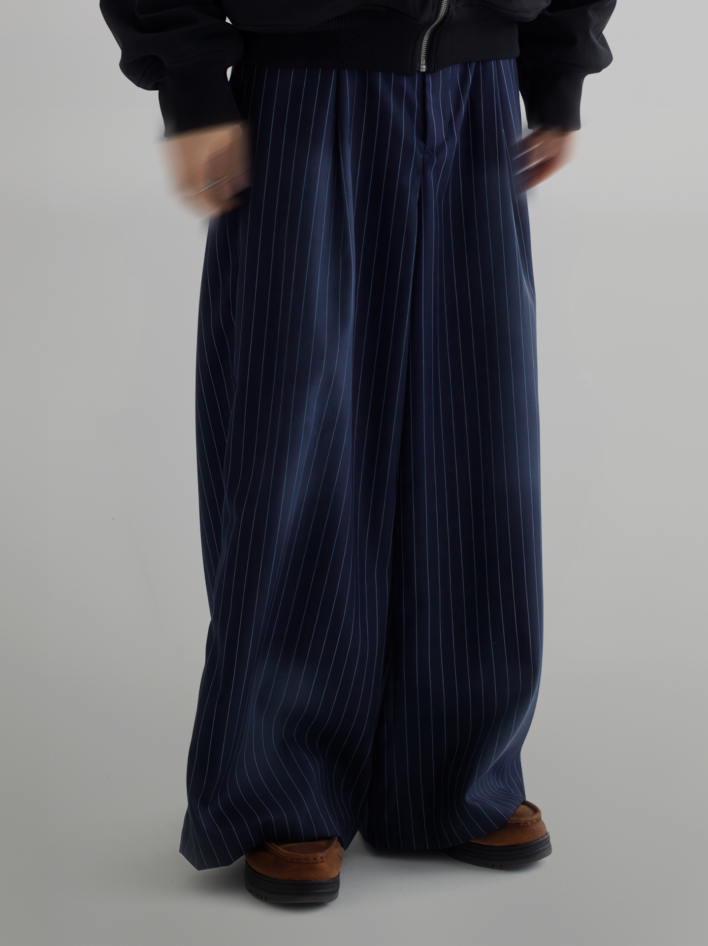 Striped Wide Pants